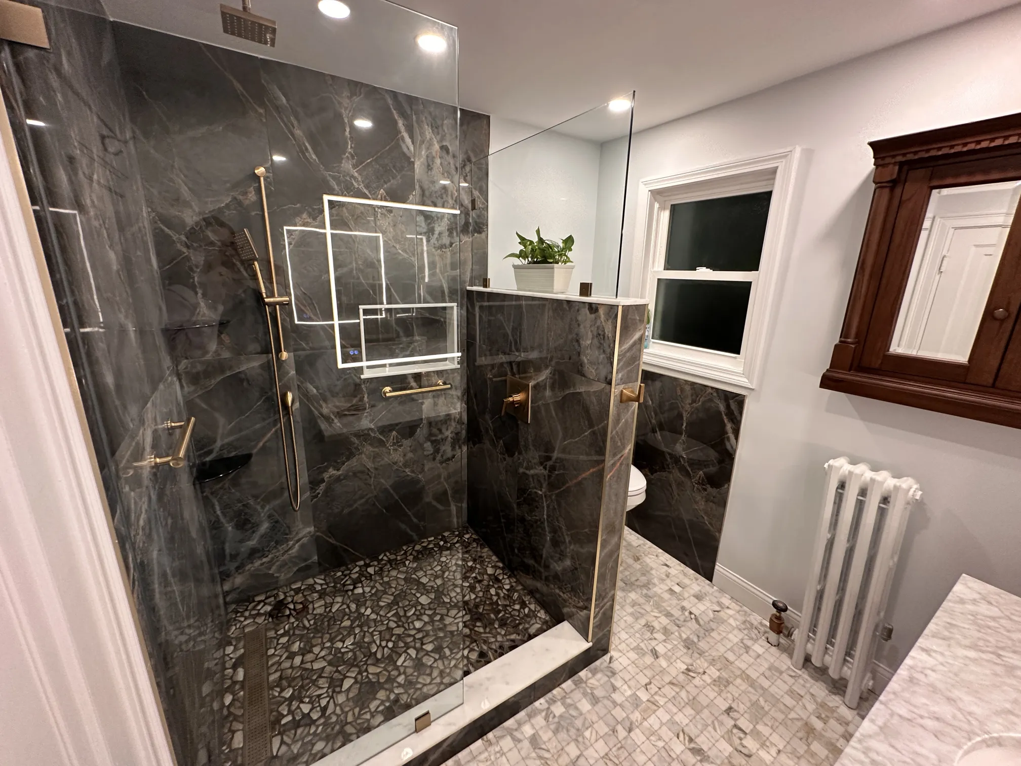Bathroom after renovation